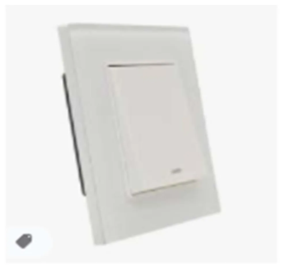 PANASONIC 1G 2-WAY M/WHITE SWITCH AND SOCKET
