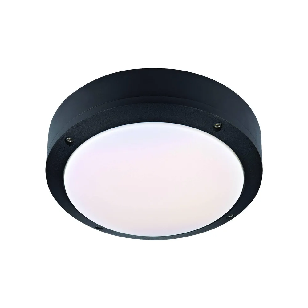 LUMIBRIGHT HELEN SERIES 40W Ø300X90MM IP65 ALUMINUM+PC BULKHEAD WALL/CEILING LIGHT LBE40261
