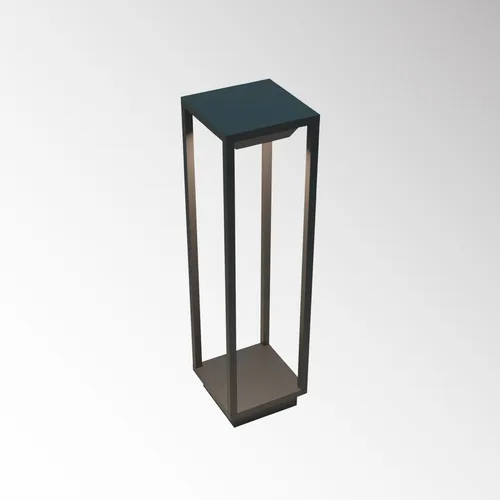 LUMIVILLE URBAN LONDIS 8W 3000K MATTE DARK GREY BOLLARD LIGHT IP54