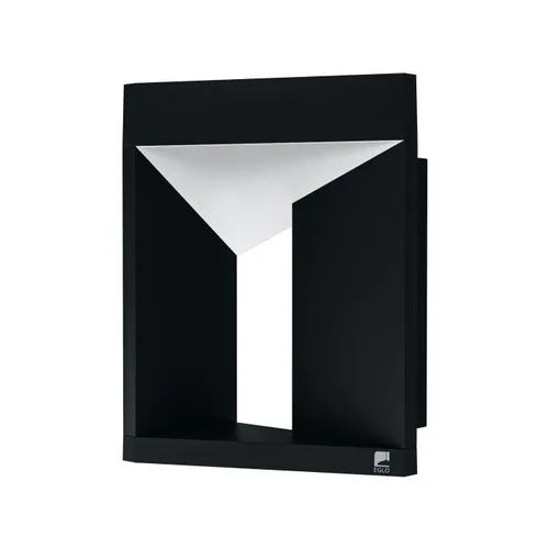 EGLO AL-LED-WL SCHWARZ/WEISS 'NEMBRO' OUTDOOR LAMPS