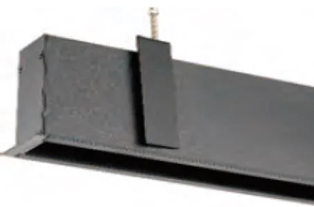 LUMIBRIGHT WISMAR SERIES 48VDC L1870XW55XH92MM MAGNETIC RECESSED TRACK