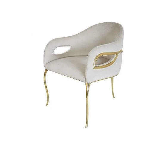VEROCASA LUXURY LIVING ROOM ARM CHAIR FEBRIC 