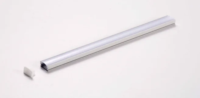 LUMIPRO 3 METER LP.1707.R ALUMINUM PROFILE KIT WITH FROSTED DIFFUSER+END CAPS