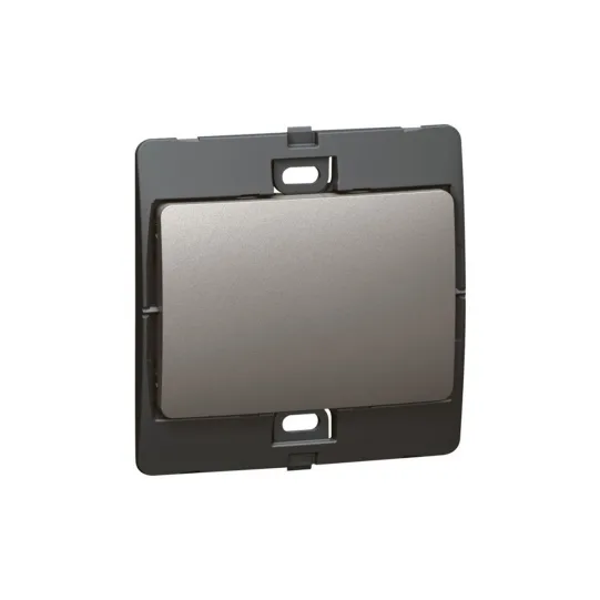LEGRAND DARK SILVER 1G 1W 10A SWITCH