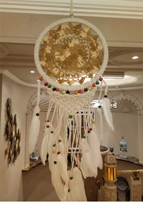 DESROCH DECOR POPULAR HANDCRAFTED DECORATIVE DREAM CATCHER