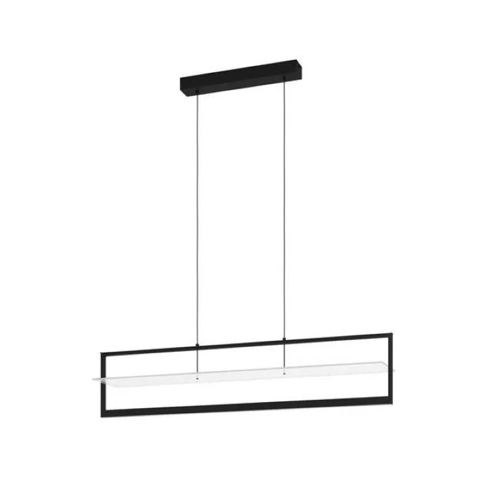 EGLO LED-HL SCHWARZ/WS/SATINIERT 'FARNETA' CRYSTAL&DESIGN