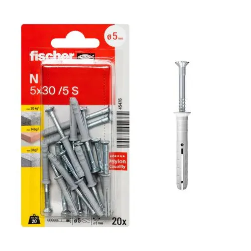 FISCHER N 5X30 ZK /BLISTER/ DIY