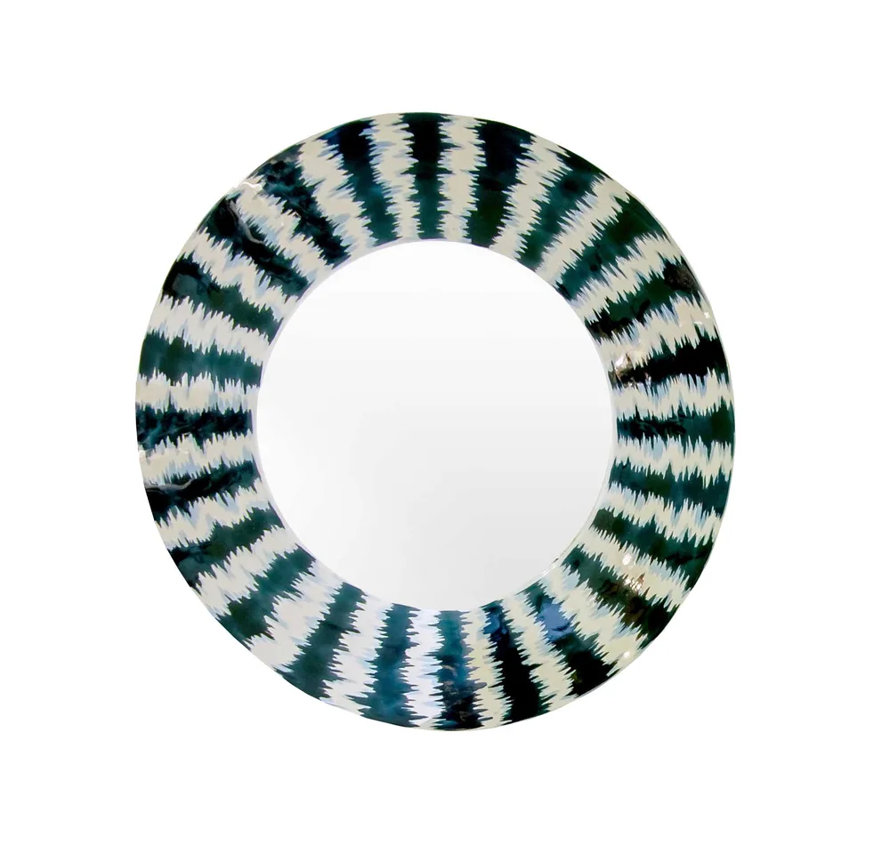 DESROCH  DECOR FLOWER ROUND BANDA MIRROR