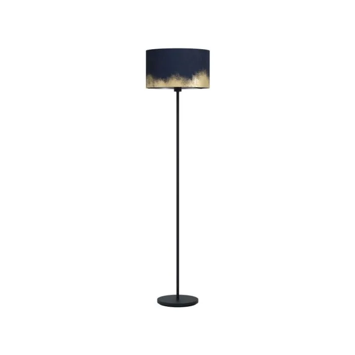 EGLO STL/1 E27 SW/D-BLAU-GOLD'CASUARITA' CRYSTAL&DESIGN