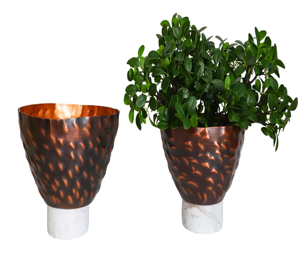 DESROCH DECOR FLORERO CINNAMON VASE