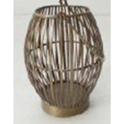 DESROCH CANDLE LIGHT & SCENTS EVERY BRACING ANTIQUE BRASS LANTERN