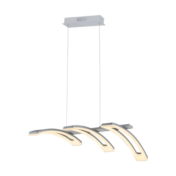 ELMARK MARCELLA LED CHANDELIER 33W 2800-3200K SILVER