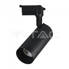 TRACK LIGHT FIXTURE GU10 WITHOUT LAMP BLACK