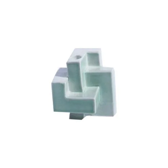 DESROCH DECOR LIGHT GREEN CERAMIC VASES & POTS