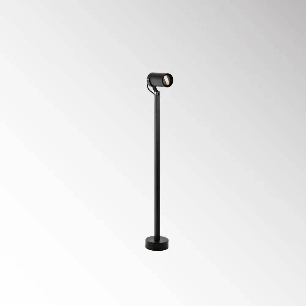 LUMIBRIGHT PIETRO 6W 3000K MATT DARK GREY BOLLARD LIGHT IP65