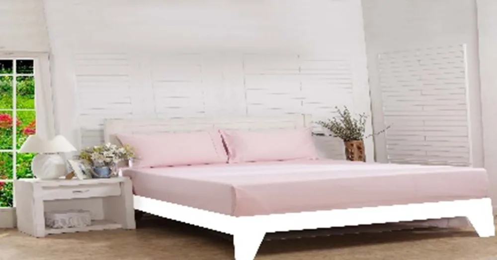 DESROCH ELEGANT COMFORT COTTON STANDARD BED SHEET