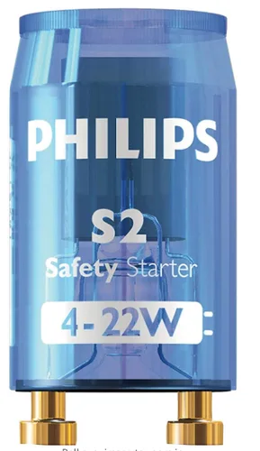 PHILIPS SAFETY STARTER S2 4-22W 220V AC BLUE 