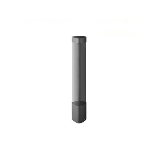 LUMIBRIGHT RUBY 6W 4000K GREY BOLLARD LIGHT IP54