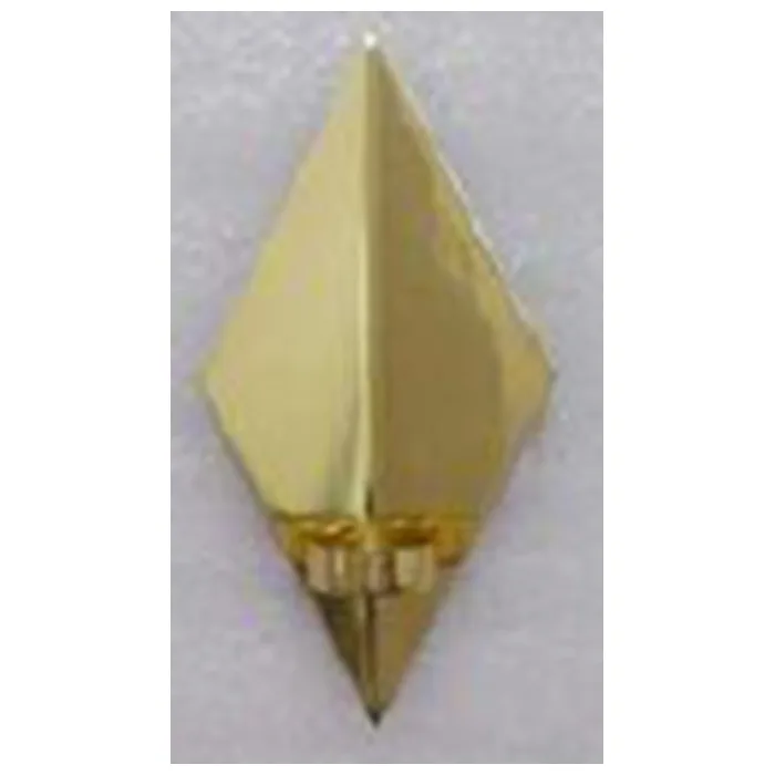 DESROCH CANDLE LIGHT & SCENTS ELAXANDE WALL HANGING DORADO CANDLE HOLDER