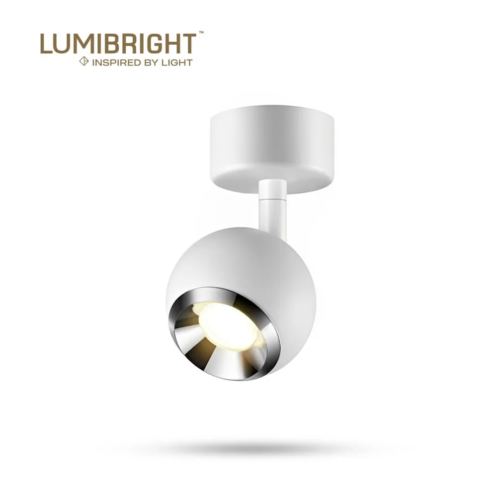 LUMIBRIGHT BARRES 10W 4000K BLACK+CHROME SPOT LIGHT IP20