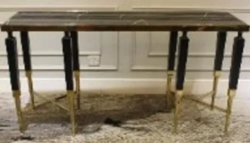 VEROCASA LUXURY NATURAL MARBLE ENTRANCE PORCH TABLE