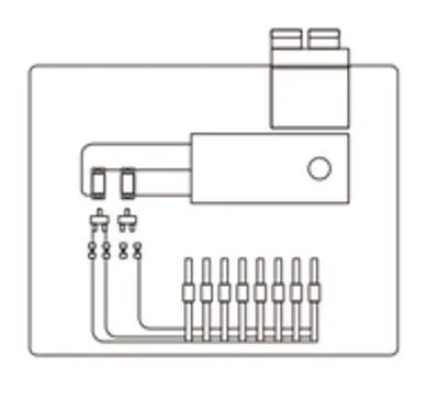LEXA 6-LOAD DISTRIBUTED ACTUATOR SWITCH BOARD LKNXA013