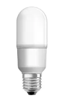 OSRAM E27 STICK 9W 2700K 220V AC FROSTED DIA-36mm L-116mm