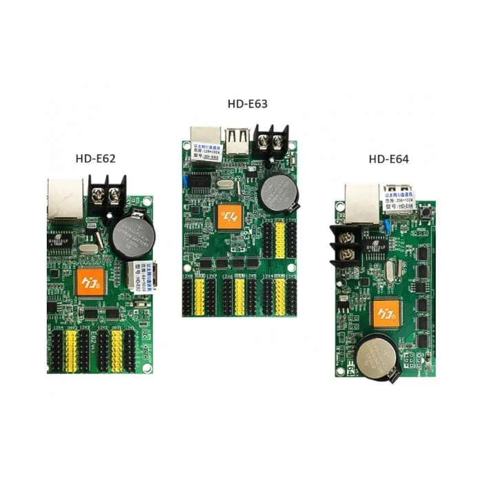 HUIDU HD-E62 HD-E63 HD-E64 ETHERNET U-DISK LED CONTROLLER CARD