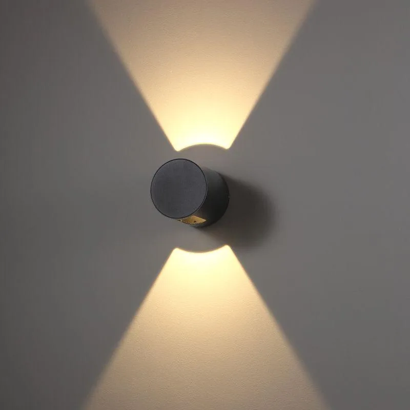 LUMIBRIGHT EIBAR SERIES CREE LED 2x3W Ø150XH160MM IP65 WALL LIGHT L08036