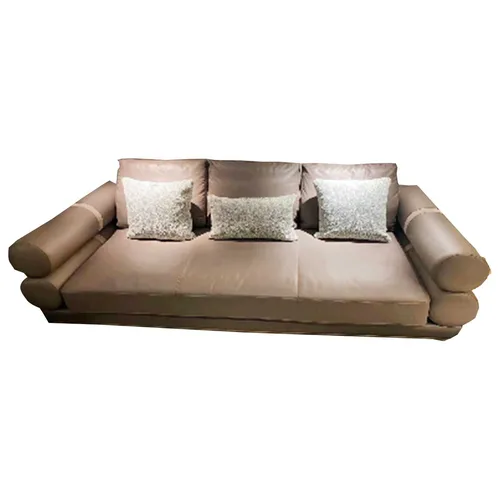 VEROCASA LIVING LUXURY ITALIA FLEXFORM LUXURY LEATHER SOFA
