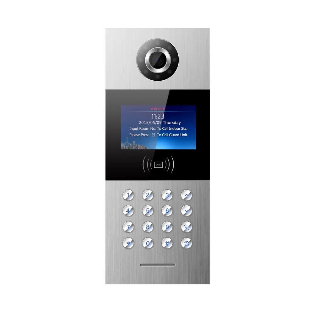 LEXALEX-PALEIP Video Intercom4.3" Main Outdoor Station(1.3MP Camera)LX-IP-DRSVD-LP-SL-AL-48V-4.3"-MOS