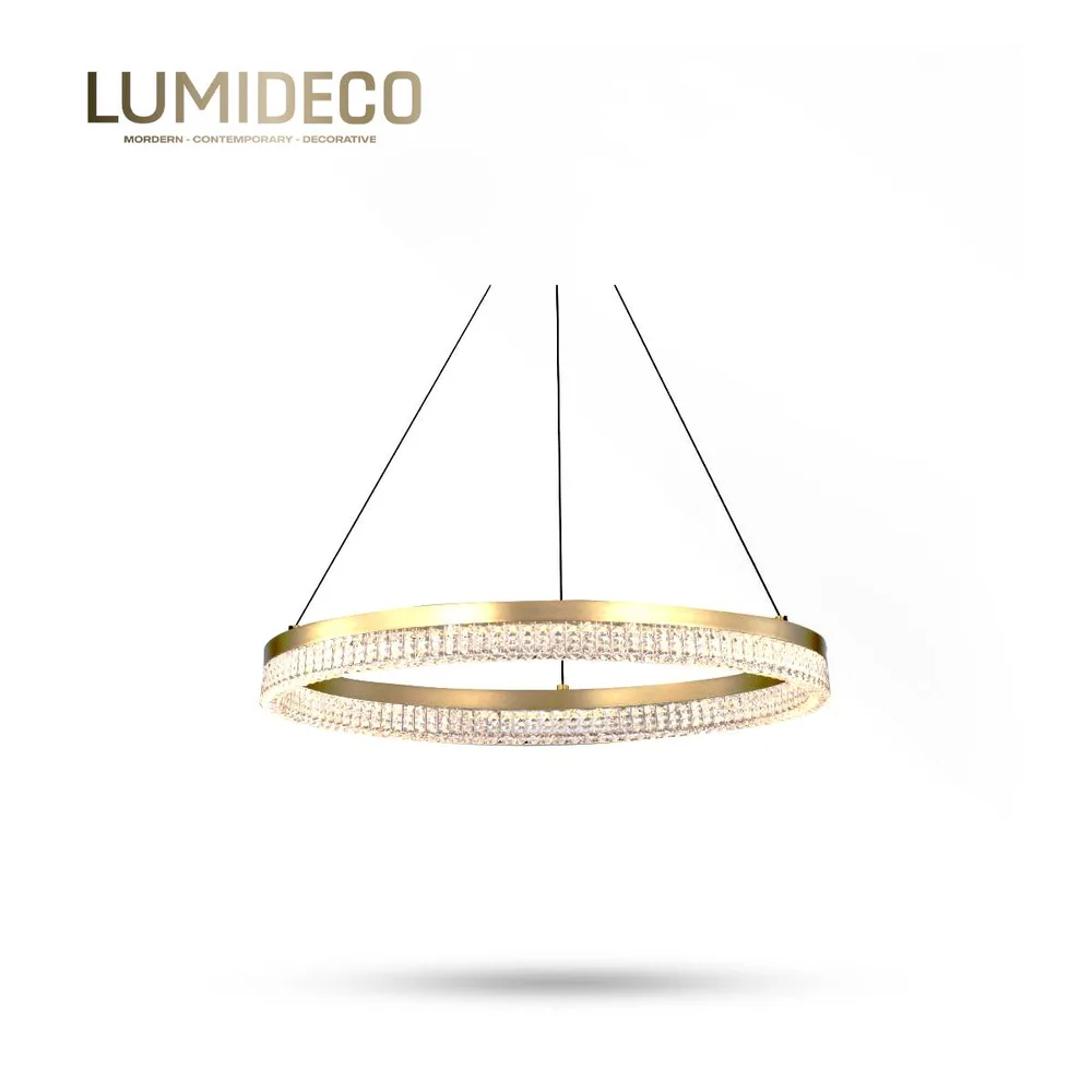 LUMIDECO CLEVERFACE 34W 3000K GOLDEN SUSPENDED LAMP IP20