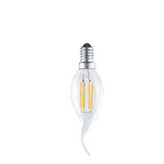 FSL LED FILAMENT CANDLE BT35-4/RF-DIMMABLE WH