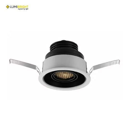LUMIBRIGHT OVIA 7W 2700K WHITE+BLACK SPOT LIGHT IP20 