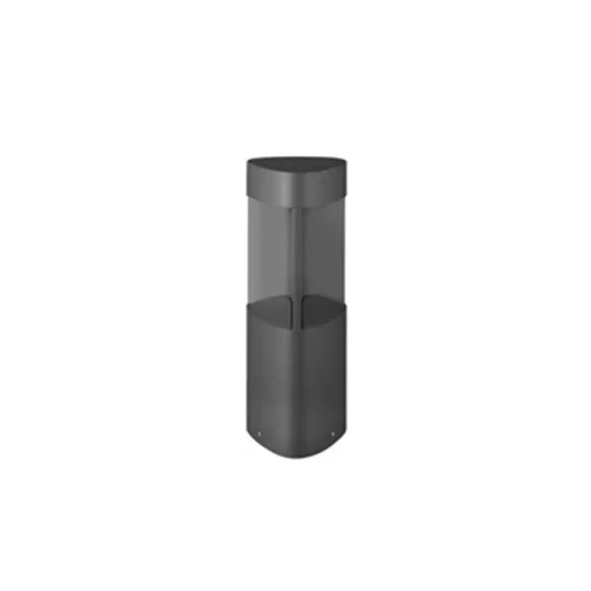 LUMIBRIGHT Ruby 6W 2700K GREY WITH SAND BOLLARD LIGHT IP54