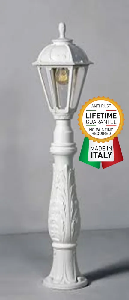 FUMAGALLI SALEM/ IAFET K26.162.AXE27 BLACK BOLLARD GARDEN LIGHT