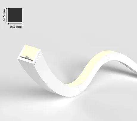 LUMIFLEX 9W/M IP68 SINGLE COLOR SILICONE SMD 3528 LED TOP BEND LINEAR NEON FLEX LF5049