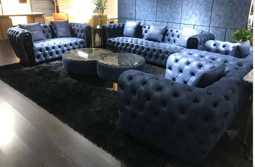 VEROCASA LIVING LUXURY OPHELIA LUXURY LEATHER SOFA