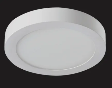 LEOMAX  LED ROUND PANEL LIGHT 6500K 8W 220V AC DIA-90mm H-28mm IP44