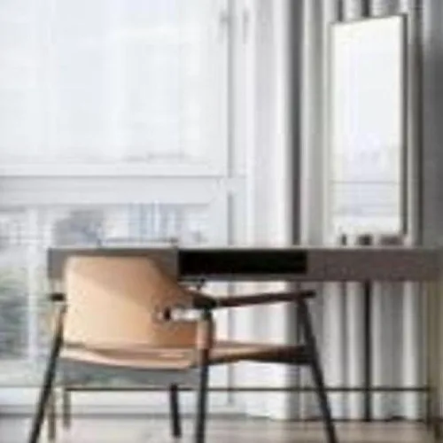 VEROCASA BED MIRROR WOOD AND BRASS DRESSERS TABLE FURNITURE