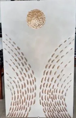 DESROCH GOLDEN PATH SERIES 2 WALL DÉCOR ART