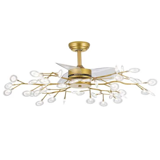 DESROCH DECORATIVE CEILING FAN WITH LIGHT