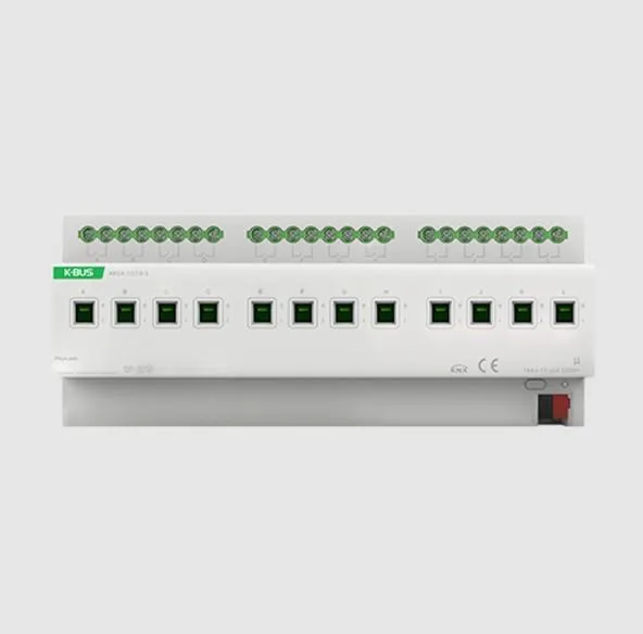 Lexa Secure Series KNX Switch Actuator with Secure 12-Fold, 16A, 4SU MDRC