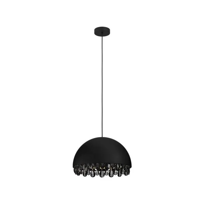 EGLO HL/1 E27 SCHWARZ/GOLD/SW-TR.'GAETANO 2' CRYSTAL&DESIGN