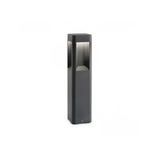 LUMIBRIGHT GRACE 6W 2700K BLACK BOLLARD LIGHT IP54