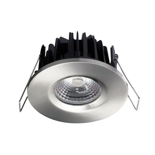 LUMIBRIGHT AGNI 8W 3000K BRUSED NICKEL SPOT LIGHT IP65