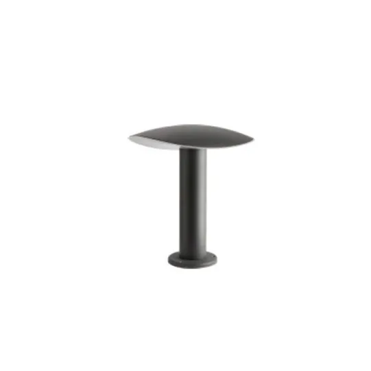 LUMIBRIGHT AMELIA IP54 DARK GREY BOLLARD LIGHTS 3000K LUMINARIES - 13W