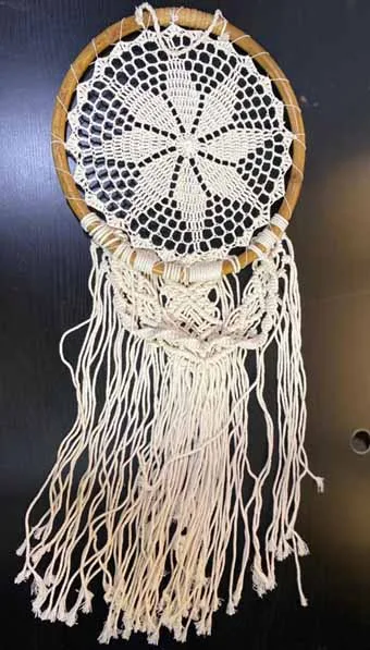 DESROCH DECOR BOHEMIAN MODERN HANDMADE DECORATIVE DREAMCATCHER