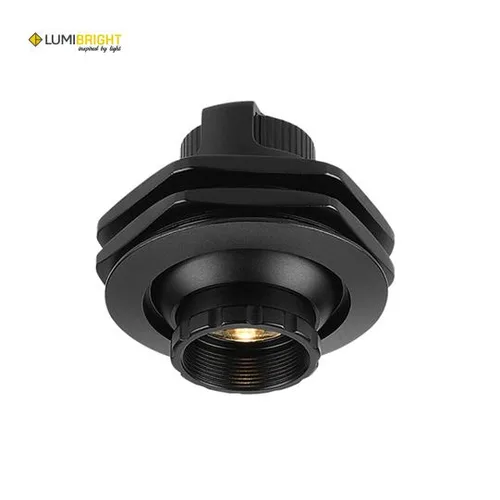 LUMIBRIGHT IRIS 3W 3000K BLACK TASK LIGHT