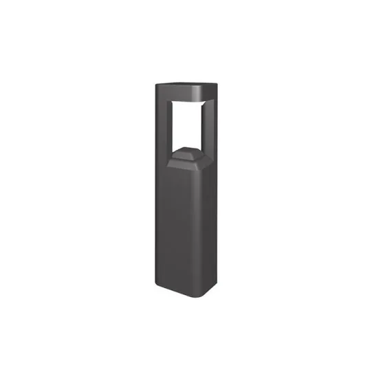 LUMIBRIGHT ELSIE 6W 4000K BLACK BOLLARD LIGHT IP54